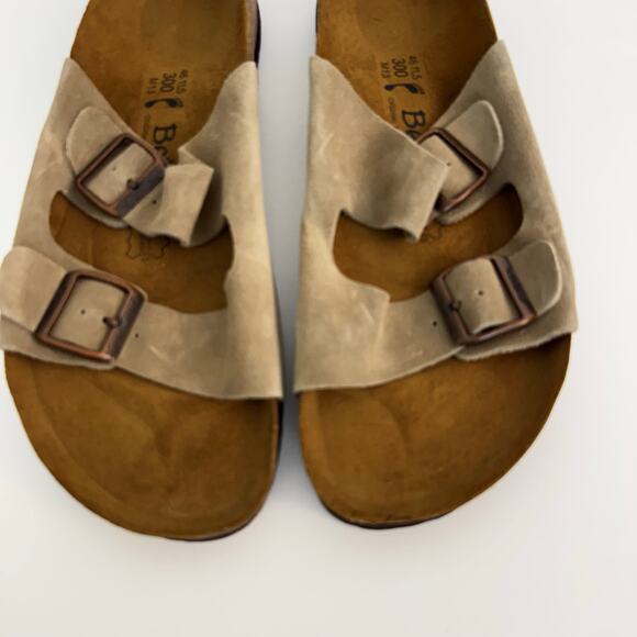 Birkenstock Betula Arizona Classic Two Buckle Slides Brown/Taupe 46 / M13 main image 10